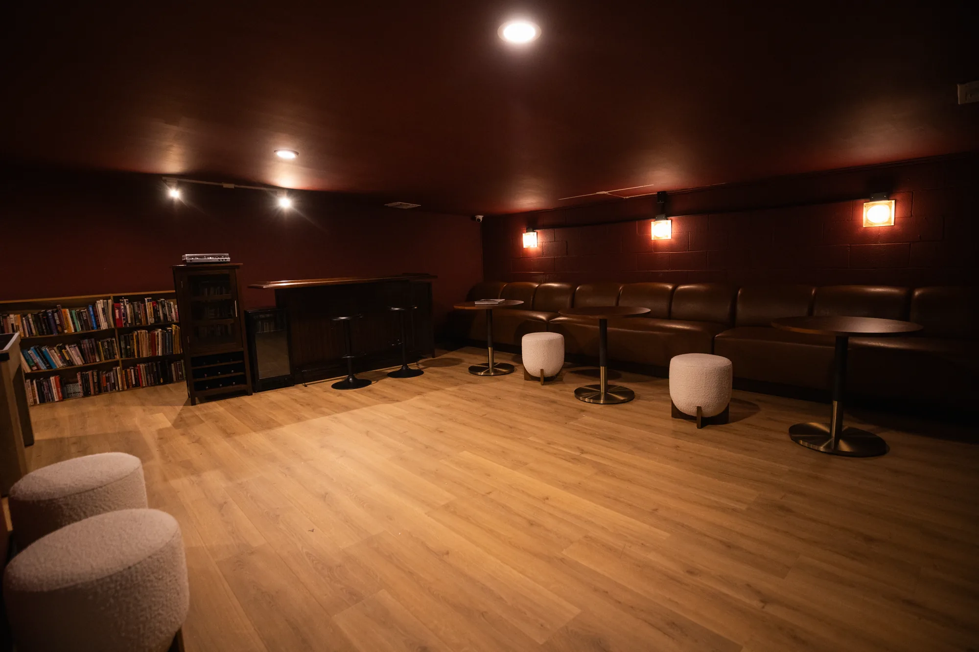 The lounge at The Recording Club